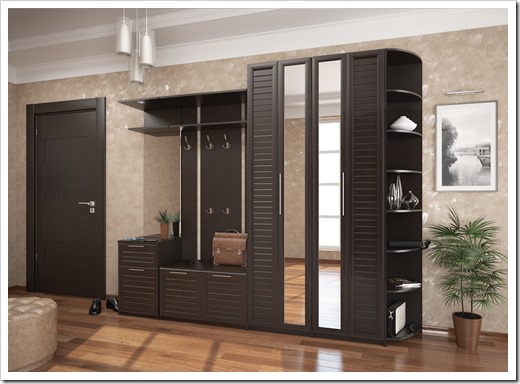 Квартира начинается с прихожей